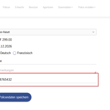 Police abschliessen mit FINMA-Nummer